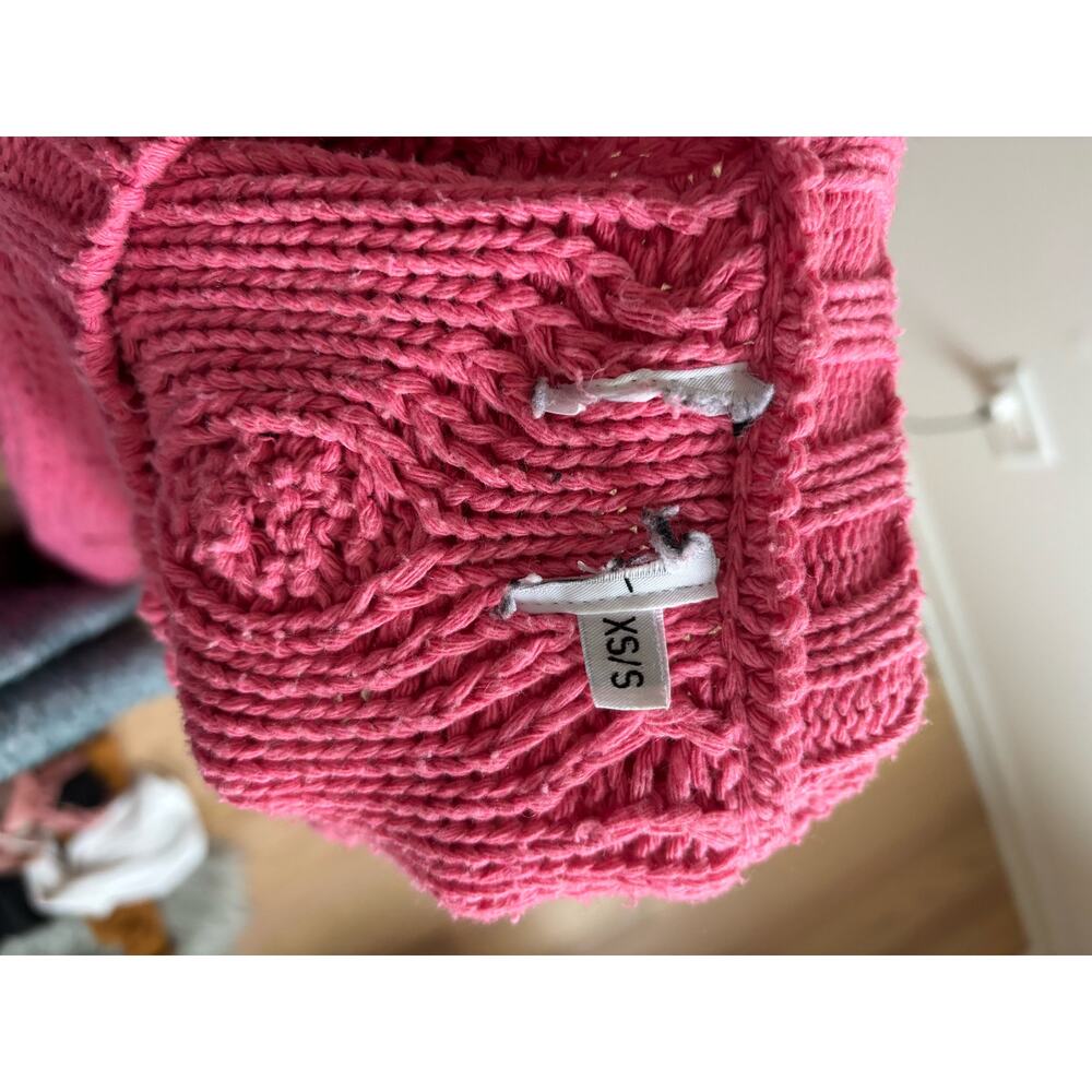 Princess Polly Anaya Oversized Sweater Pink XS/S - Picture 7 of 7